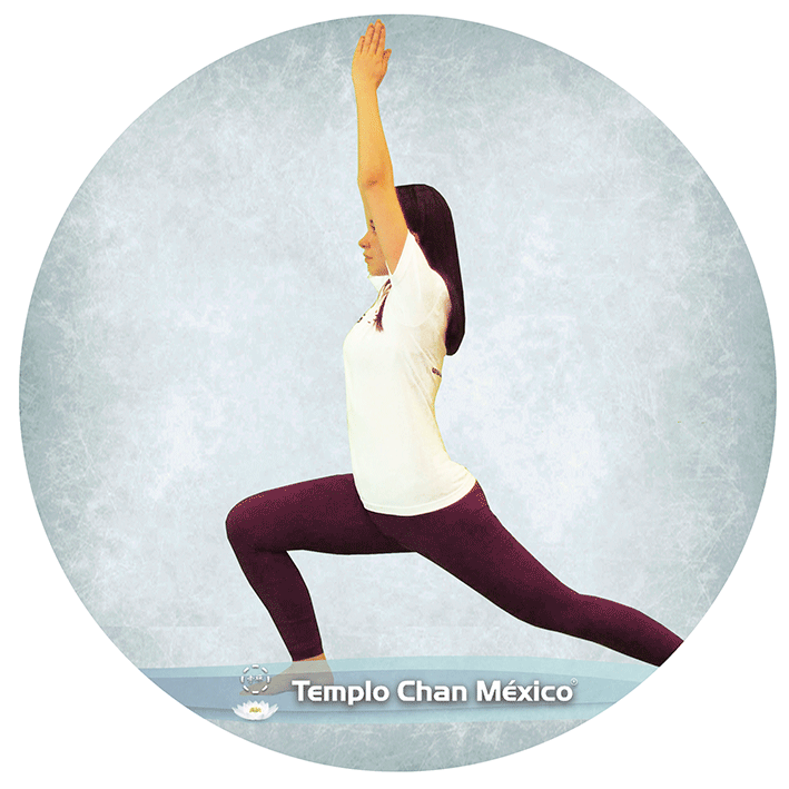 Clase de Yoga Foto propiedad del Templo Chan México
